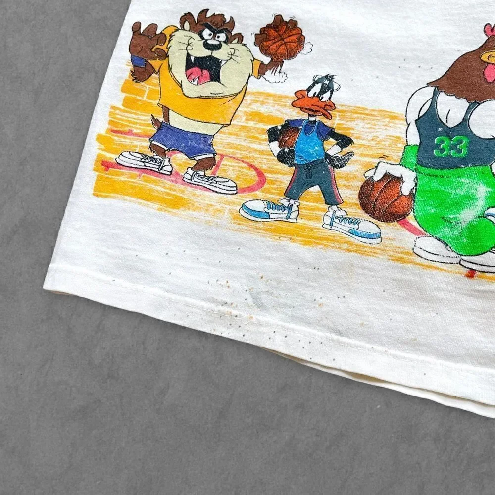 Vtg 1991 Looney Tunes Jammin' Shirt, Space Jam - Picture 5 of 13